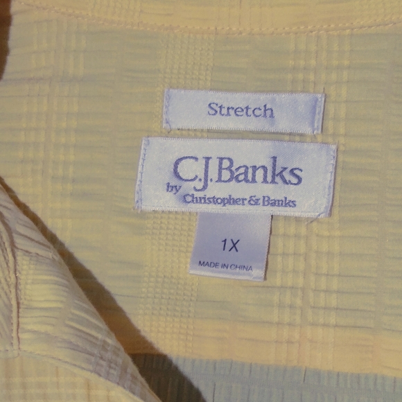 Yellow Seersucker Blouse - Picture 2 of 2